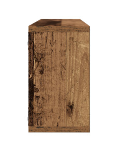 Scaffali da parete 2 pcs Legno vecchio 80 x 15 x 26 cm 2