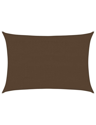 Vela Parasole 160 g/m² Marrone 4x6 m in HDPE