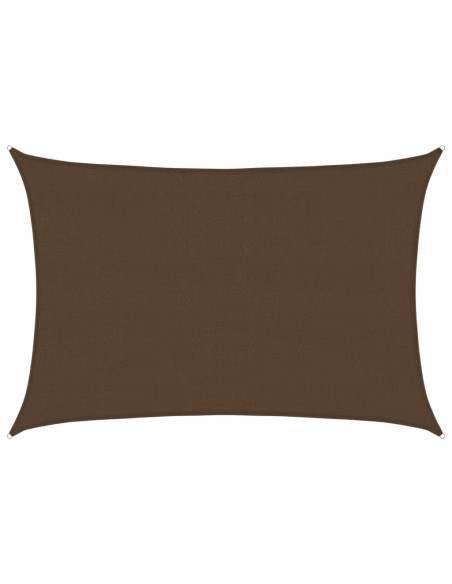 Vela Parasole 160 g/m² Marrone 4x6 m in HDPE