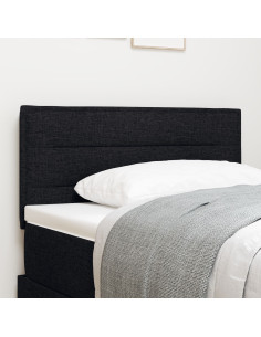 Testiera con testiera Nero 90 cm Pelle Sintetica 2