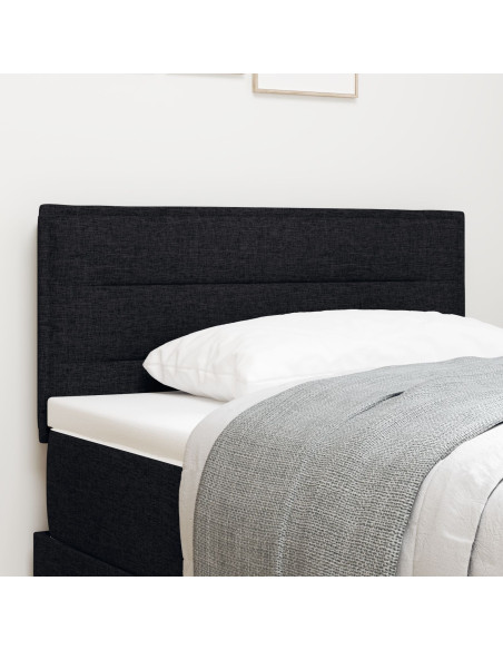 Testiera con testiera Nero 90 cm Pelle Sintetica