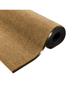 Tappetino Altro Crema e Nero 120 x 400 cm Poliammide e PVC 2