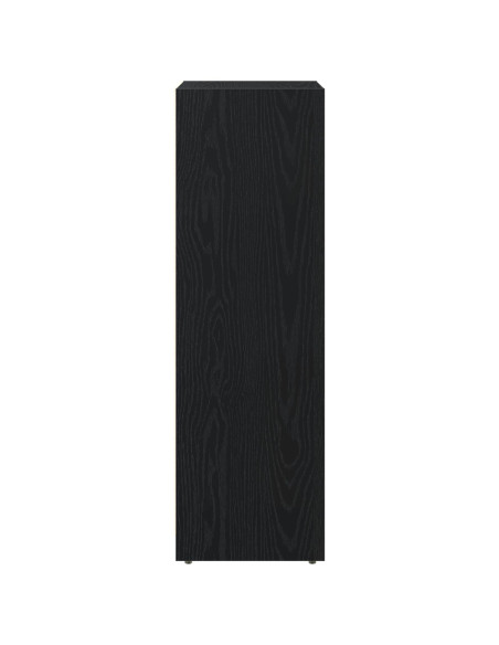 Mobile bagno  Nero Rovere 30x30x95 cm in legno ingegnerizzato