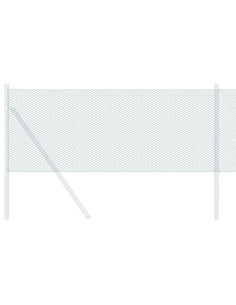 Recinzione Esagonale Verde 0,5 x 100 m PVC 2