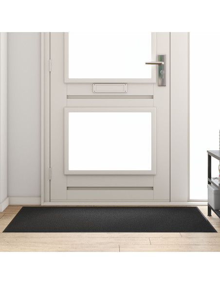 Zerbino Rettangolare Nero 90x150 cm