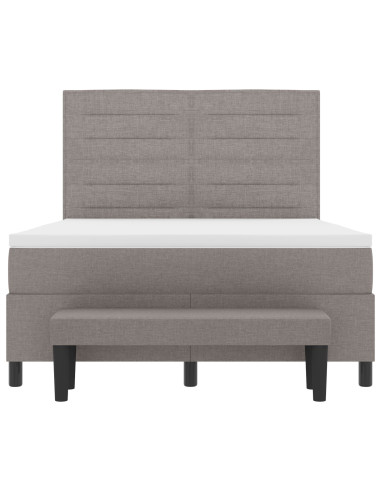 Letto a molle con materasso Talpa 160 x 200 cm Tessuto