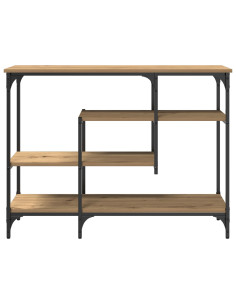 Tavolo Console rovere artigianale 100 x 35 x 75 cm 2