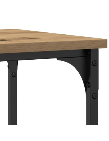 Tavolo Console rovere artigianale 100 x 35 x 75 cm