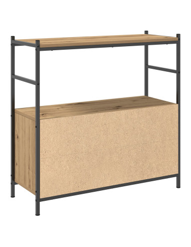 Libreria rovere artigianale 80 x 30 x 78.5 cm Legno multistrato