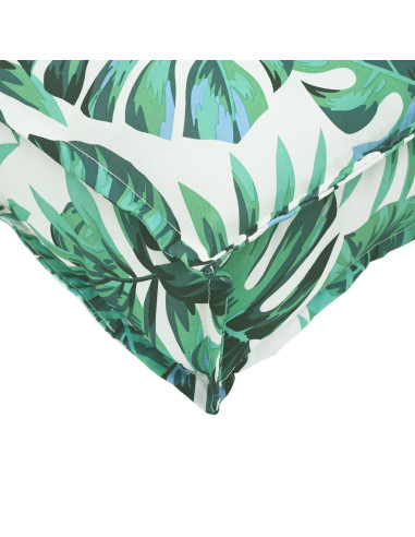 Set di Cuscini per Pallet Floreale 2 pcs Motivo Foglia Verde
