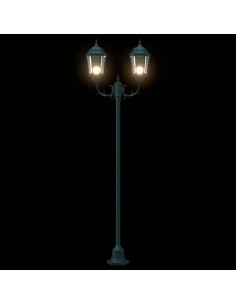 Luce da Giardino Verde vintage spazzolato 68 x 20 x 235 cm 2