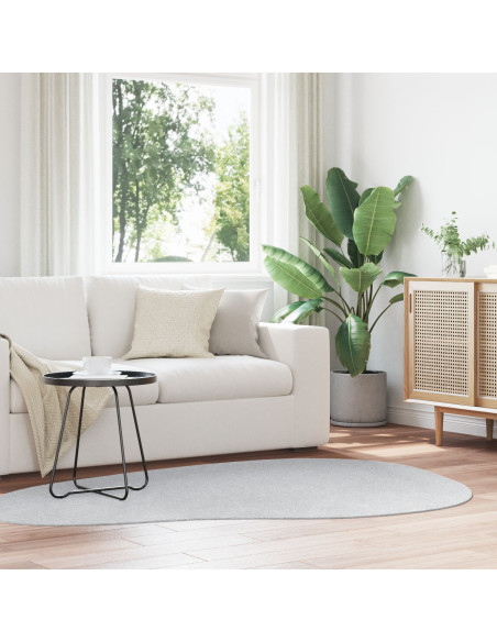 Tappeti per area HUARTE Grigio 140 x 200 cm Poliestere