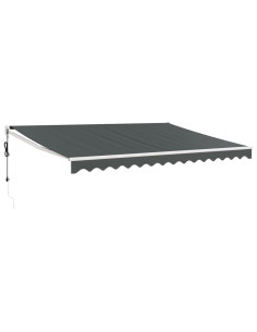 Tenda Sole Automatica Retrattile Antracite 4x3 m 2