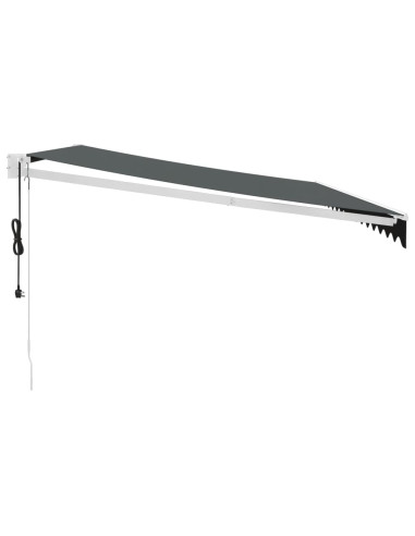 Tenda Sole Automatica Retrattile Antracite 4x3 m