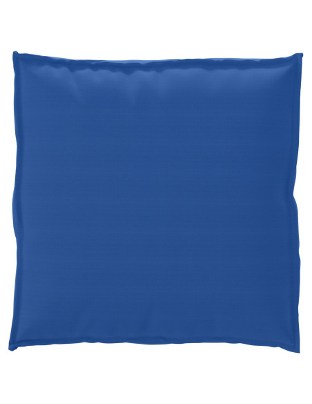 Cuscino per Pallet  Seduta Blu Reale 70x70x12 cm in Tessuto Oxford
