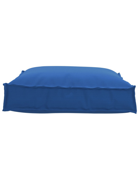 Cuscino per Pallet  Seduta Blu Reale 70x70x12 cm in Tessuto Oxford