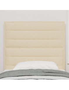 Testiera con testiera Crema 90 cm Pelle Sintetica 2