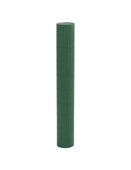 Recinzione da Giardino Bifacciale Verde 1,8x5 m in PVC
