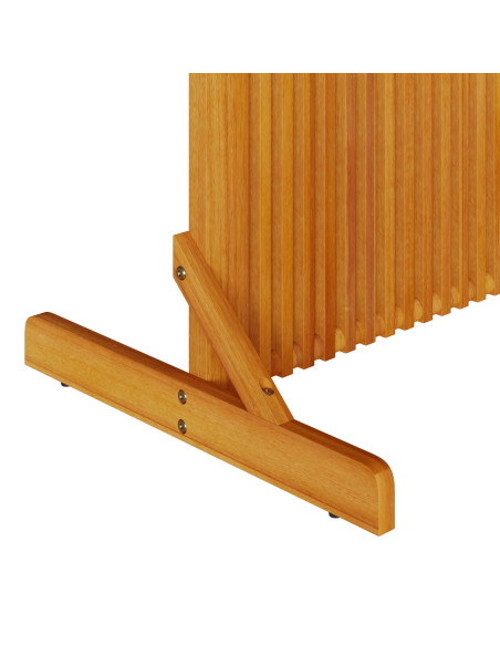 Schermo Privacy  Interno/Esterna 150 cm in Legno Massello di Acacia