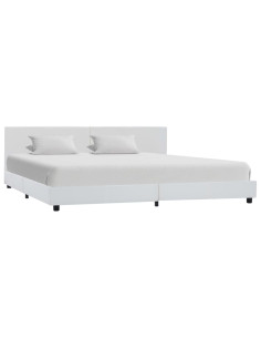 Giroletto Bianco in Similpelle 180x200 cm 2