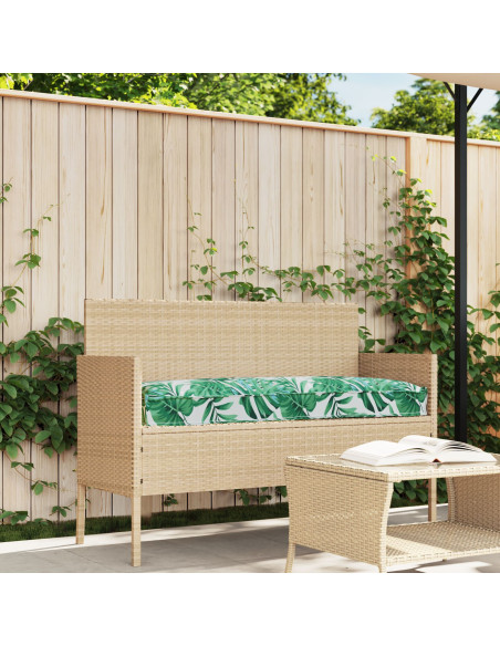 Cuscino Foglia Motivo Foglia 150 x 40 x 8 cm Tessuto Oxford