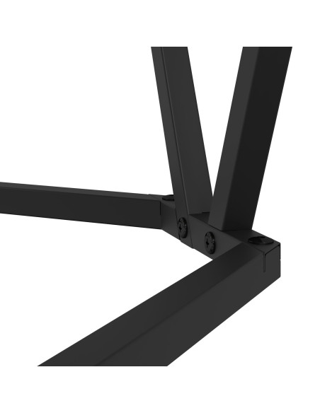 Tavolino da salotto 3 pcs Rovere fumé