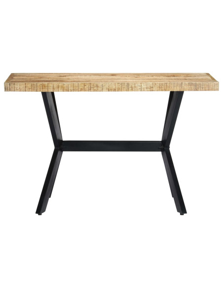Tavolo da Pranzo 120x60x75 cm in Legno Massello di Mango