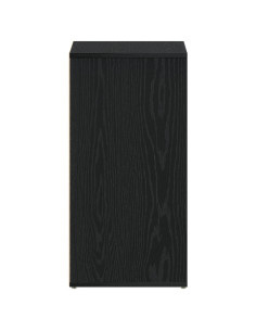 Mobile per scarpe Rovere Nero 60 x 35 x 70 cm Legno multistrato 2