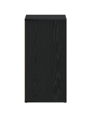 Mobile per scarpe Rovere Nero 60 x 35 x 70 cm Legno multistrato