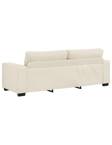 Set di Divani  Set di 3 Crema Poliestere Set di Divani