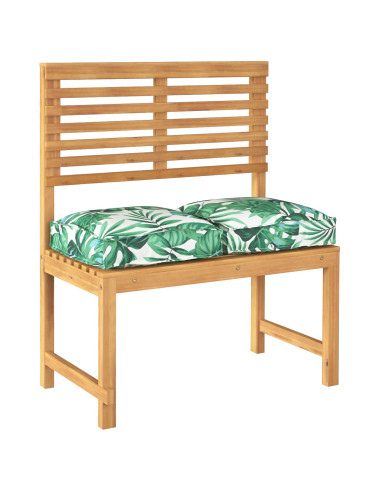 Cuscino 2 pcs Motivo Foglia 40 x 40 x 8 cm Tessuto Oxford