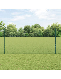 Recinzione con Posto Verde 1,2 x 25 m Acciaio 2