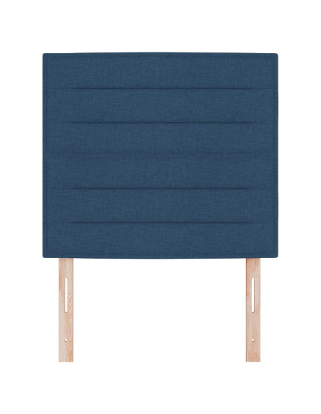 Testiera  Design Linee Blu 100 cm Tessuto