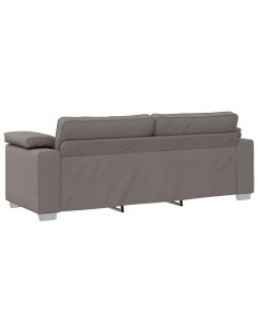 Divano 3 pcs Talpa 219 x 80 x 82 cm Tessuto misto lino 2