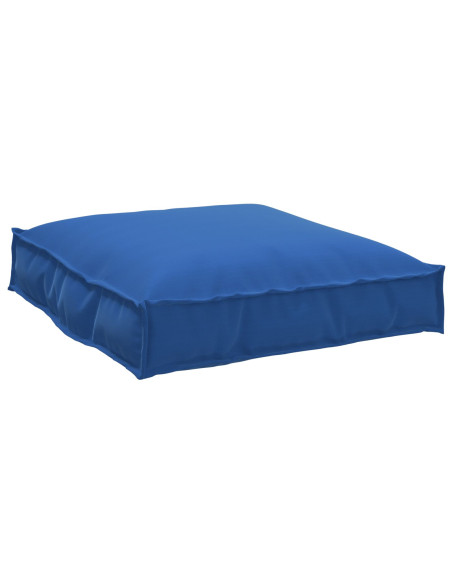 Set di Cuscini per Pallet Set di 2 Blu Reale Poliestere