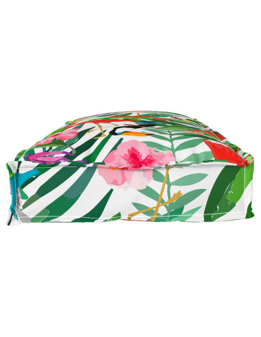 Cuscino Floreale Multicolore 100 x 40 x 8 cm Tessuto Oxford