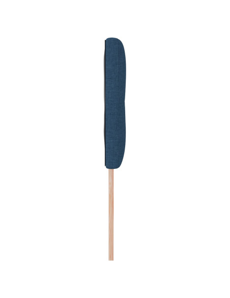Testiera  con bottoni trapuntati Blu 140 cm Tessuto