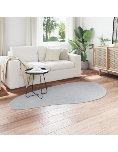 Tappeti per area HUARTE Grigio 100 x 200 cm Poliestere