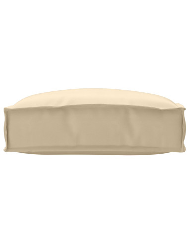 Cuscino Beige 50 x 50 x 12 cm Tessuto Oxford