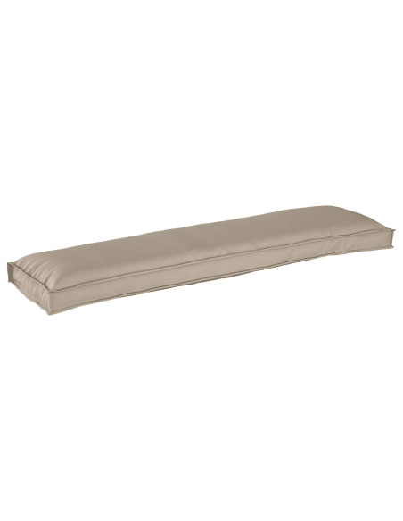 Cuscino da Esterno  Tortora 100% poliestere 150 cm x 40 cm Cuscino