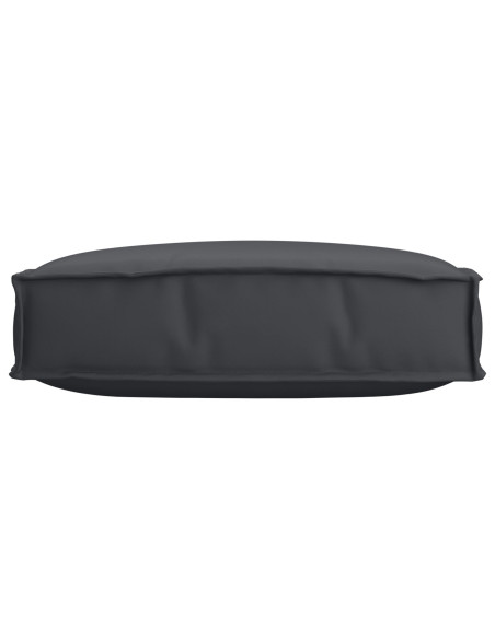 Cuscino per Pallet  Nero 60x60x12 cm Tessuto Oxford