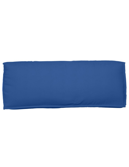 Set Cuscini Pallet  2 Pezzi Blu Reale Tessuto Oxford