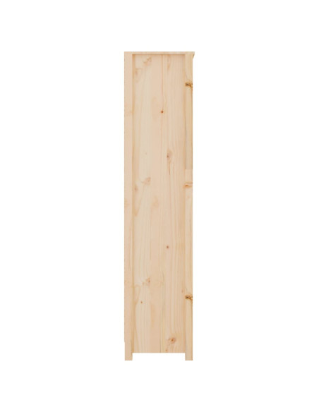 Libreria 80x35x154 cm in Legno Massello di Pino