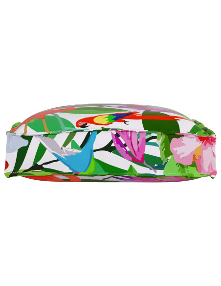 Cuscini per pallet  per seduta 2 pz Tropical Jungle 40x40x8 cm Tessuto Oxford