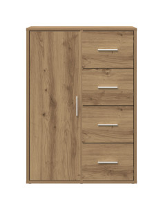 Credenza Rovere artigianale 60 x 31 x 84 cm Legno multistrato 2