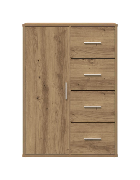 Sideboard in Quercia Artigianale 60x31x84 cm in Legno Ingegnerizzato