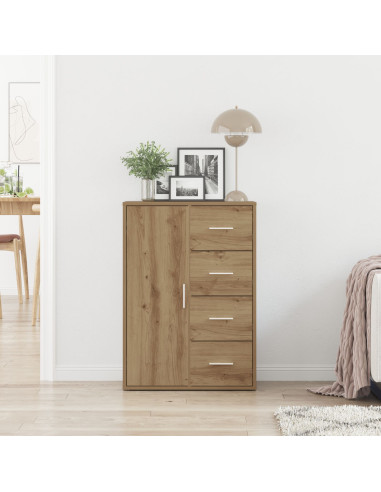 Credenza Rovere artigianale 60 x 31 x 84 cm Legno multistrato