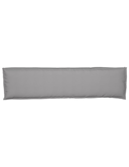 Cuscino da Esterno  Grigio Poliestere 150 cm x 40 cm x 7 cm