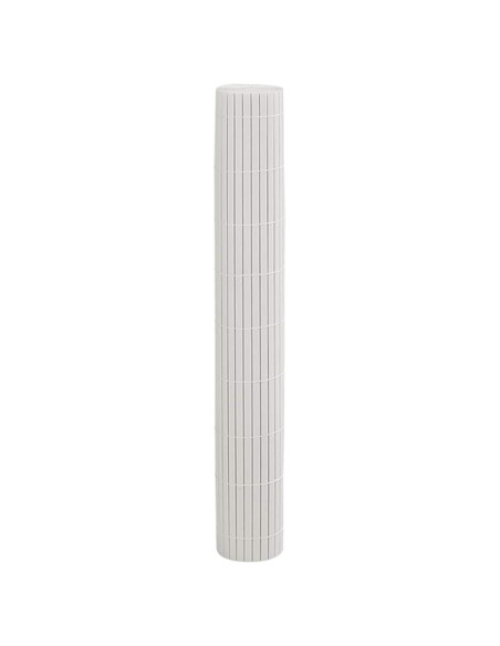 Recinzione da Giardino Bifacciale Bianca 1,8x3 m in PVC