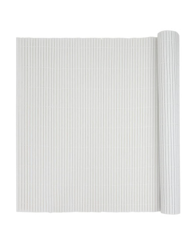 Recinzione da Giardino Bifacciale Bianca 1,8x3 m in PVC